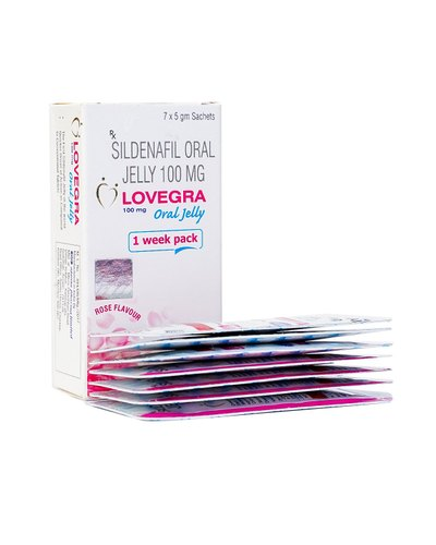 Lovegra Oral Jelly果凍女威而鋼女威而鋼專治性冷淡提升性慾台灣藥局正品Sildenafil Oral Jelly 100MG