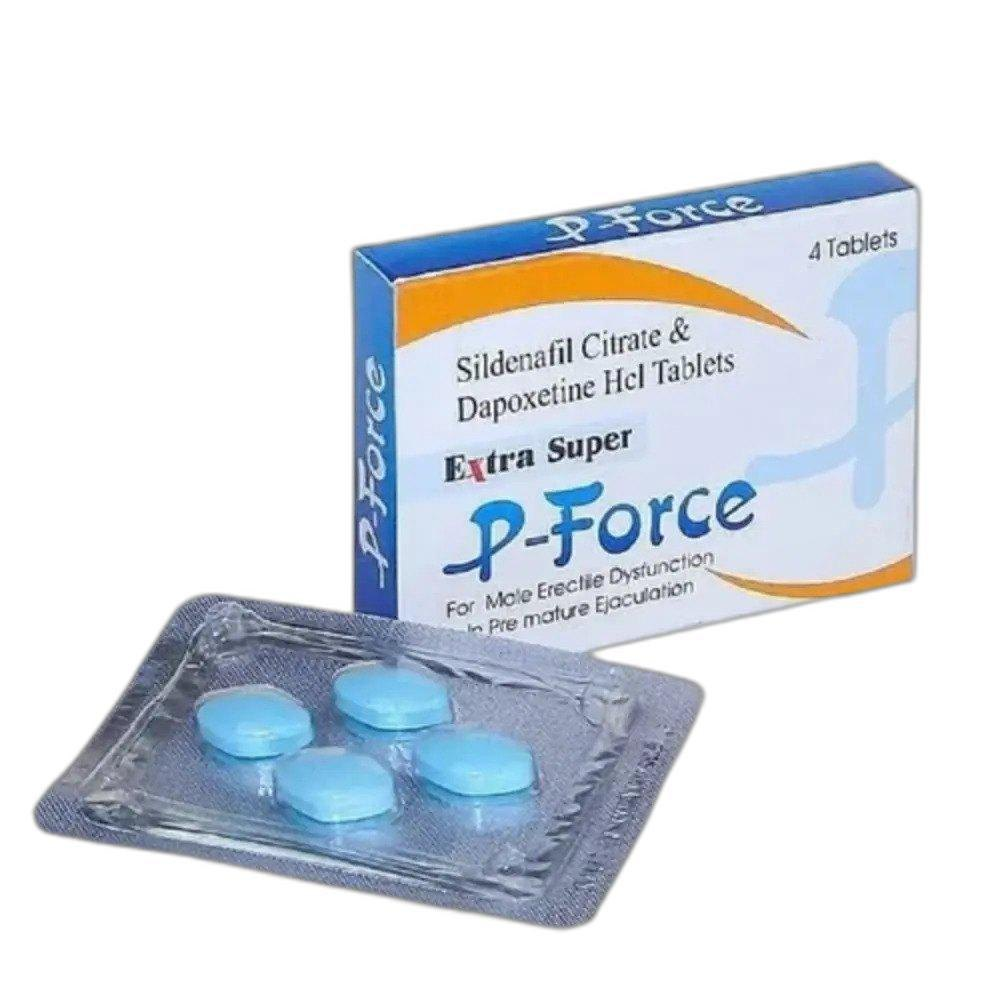 P-Force台灣官網正品超特效威而鋼Extra Super P-Force 藍P特效必利勁雙效片台灣正品速效增硬持久助勃壯陽藥