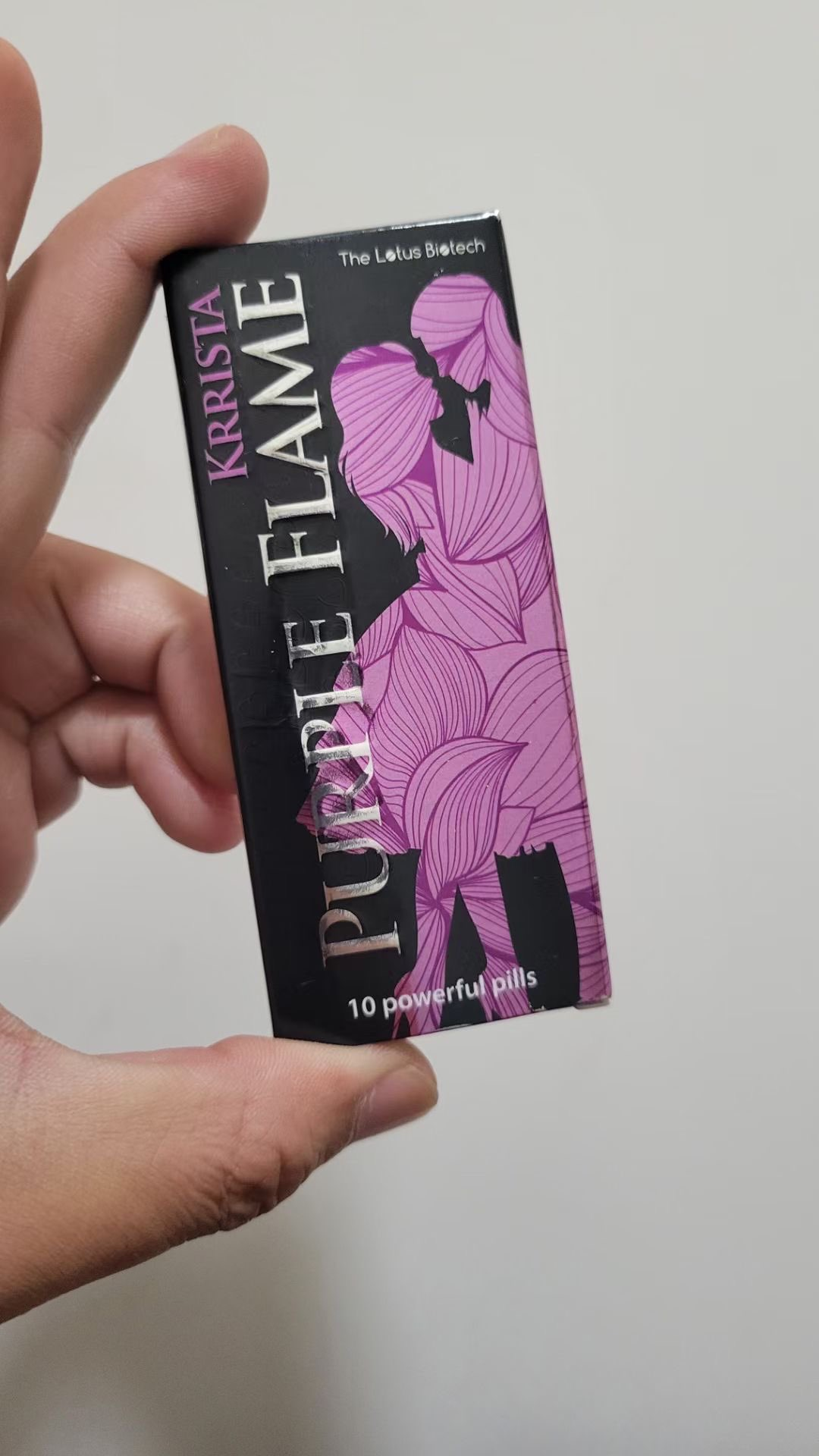 Krrista Purple Flame 巔峰紫色烈焰雙效片（超巔峰希愛力） 印度特效藥