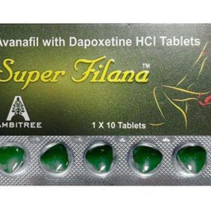 印度綠水鬼雙效錠Super Filana | 第四代增硬延時強效| 零副作用160mg*10印度特效藥