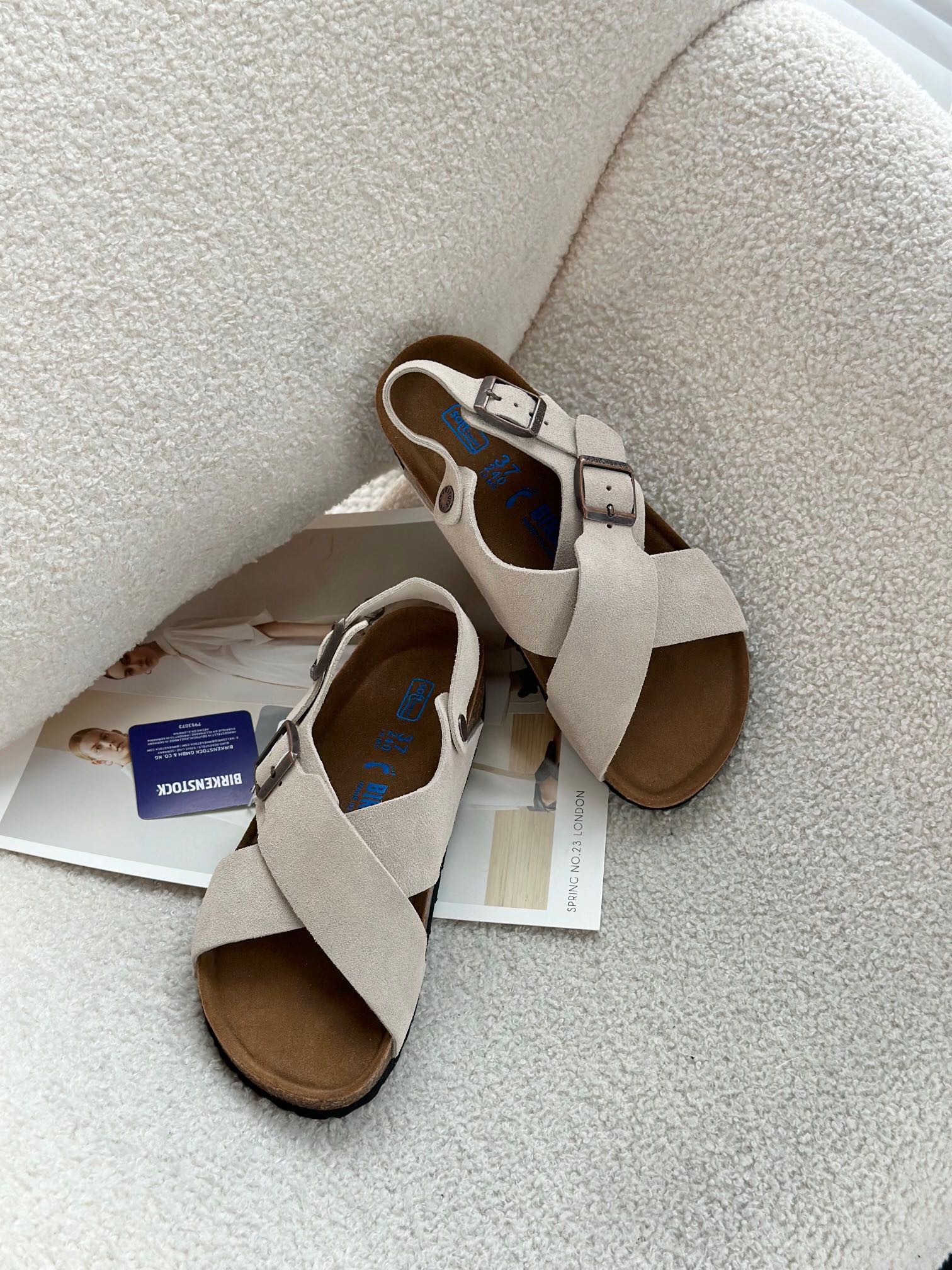 涼拖鞋 頭層牛皮進口高絲光反絨牛皮