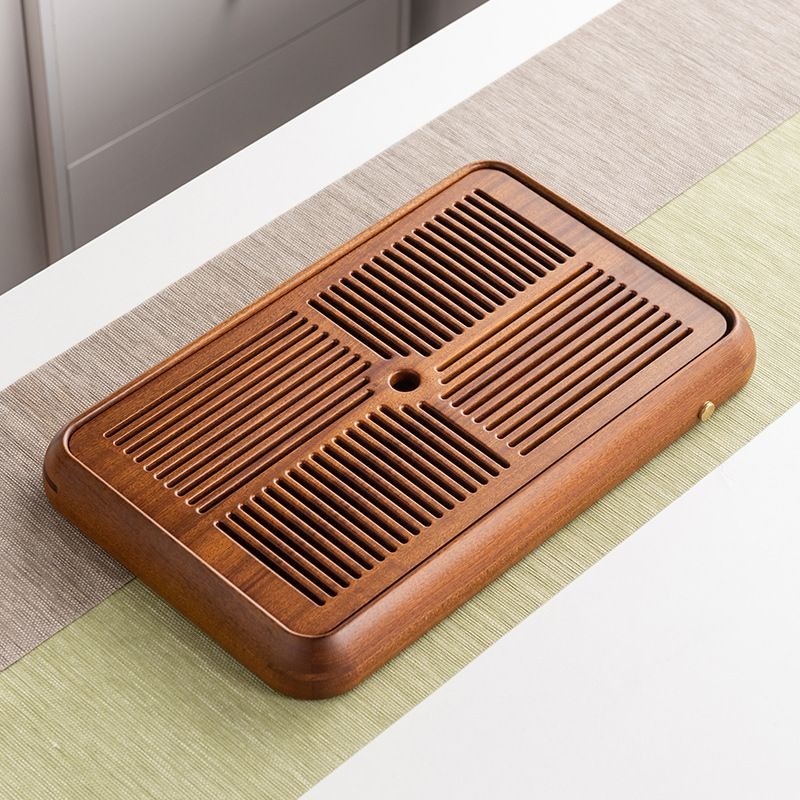 茶盤家用花梨木儲水兩用中式喝茶功夫茶具泡茶托盤實木瀝水乾泡臺