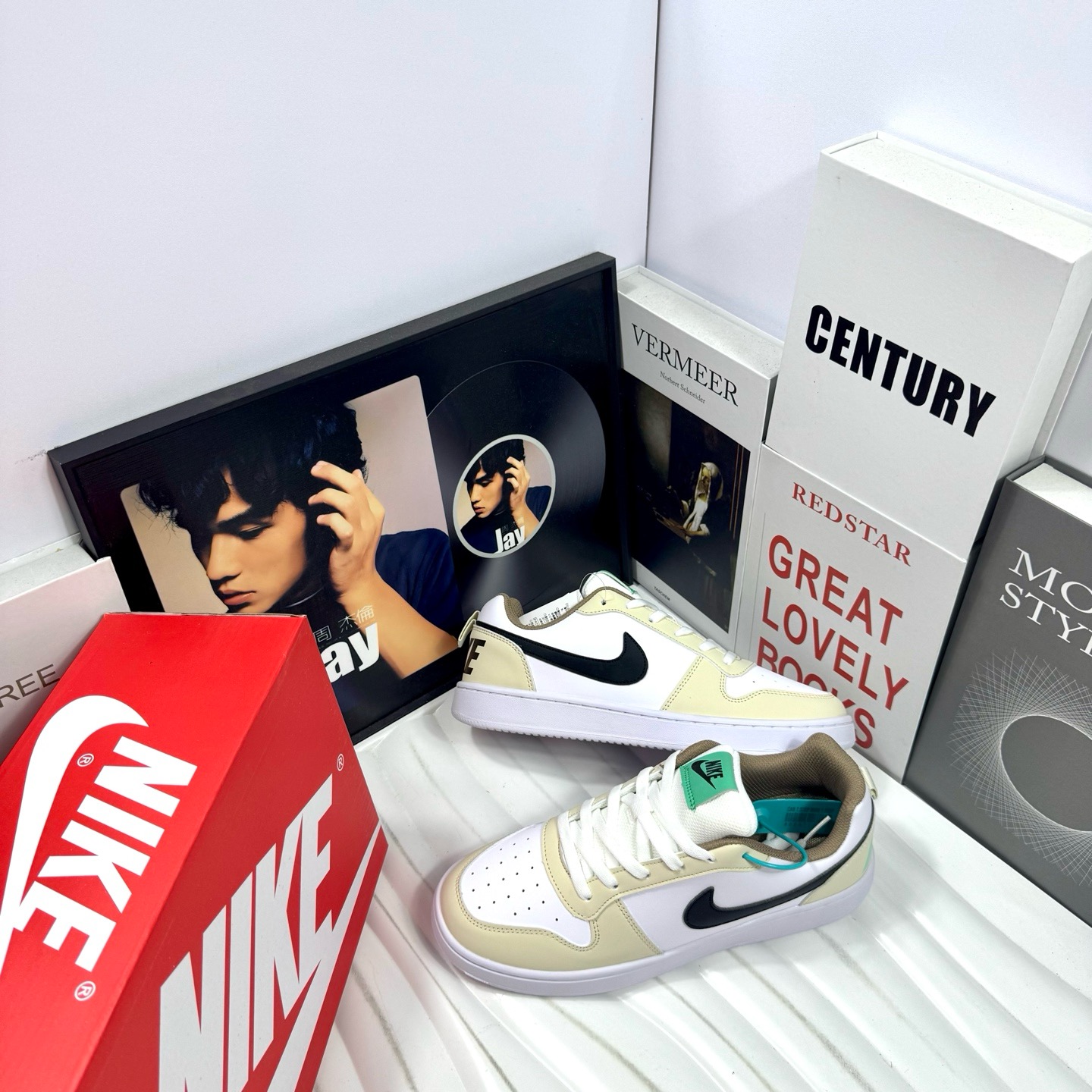 耐克 Nike Court Borough 低帮百搭透气休闲运动板鞋