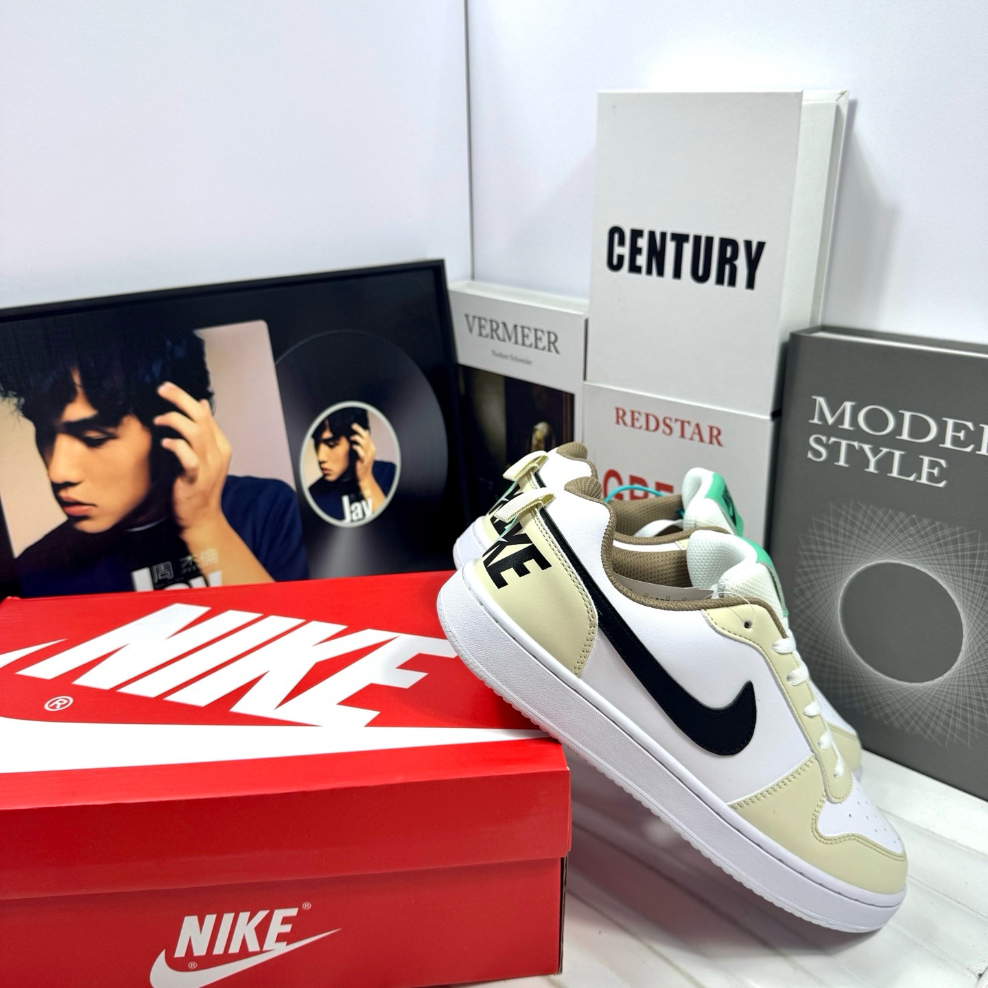 耐克 Nike Court Borough 低帮百搭透气休闲运动板鞋