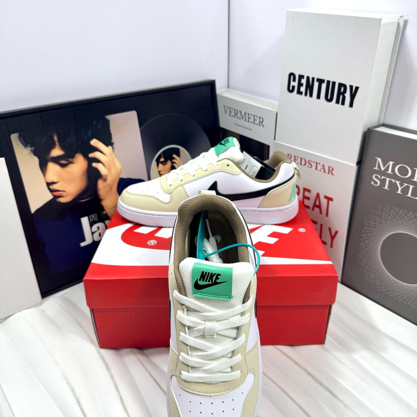 耐克 Nike Court Borough 低帮百搭透气休闲运动板鞋