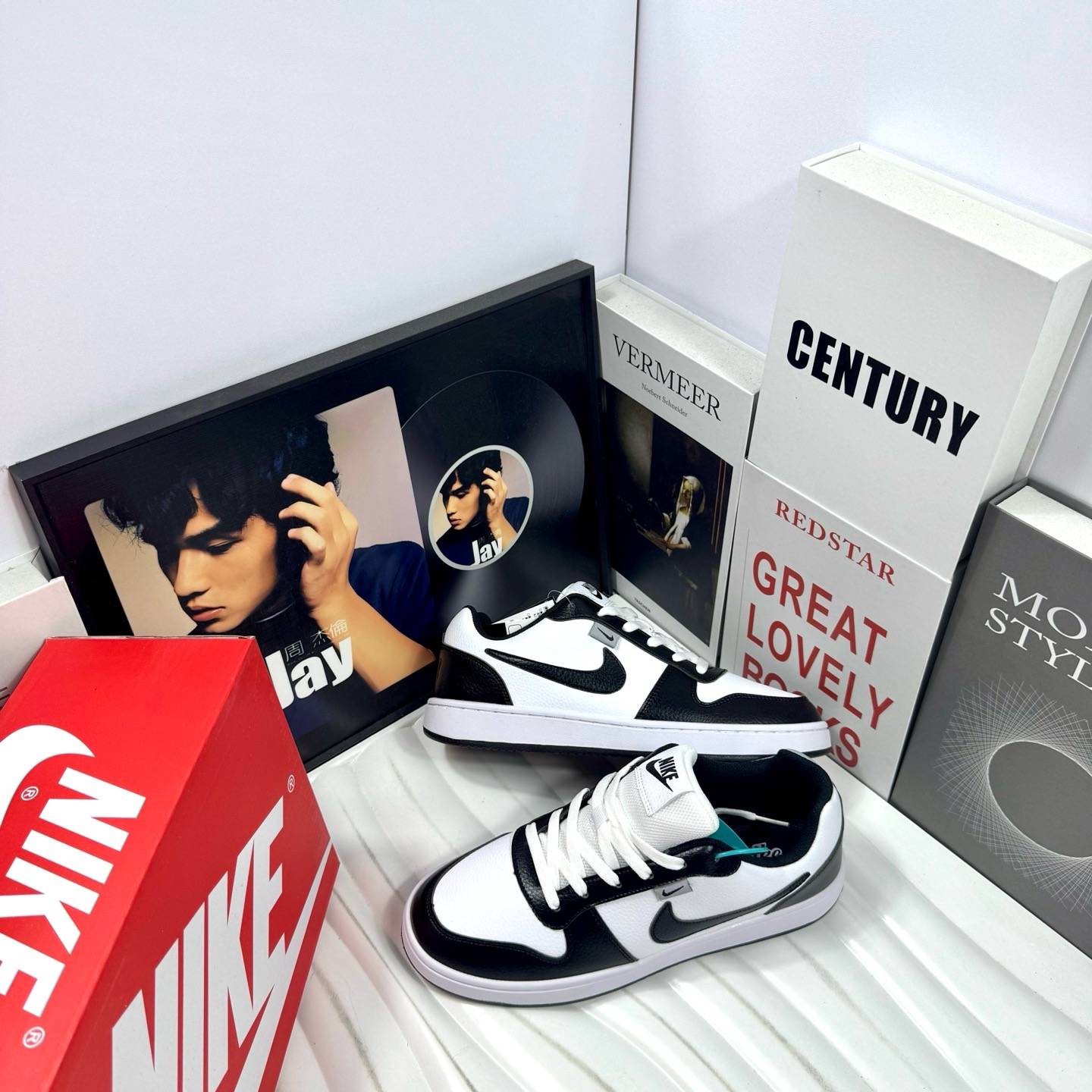 耐克 Nike Court Borough 低幫百搭透氣休閑運動板鞋