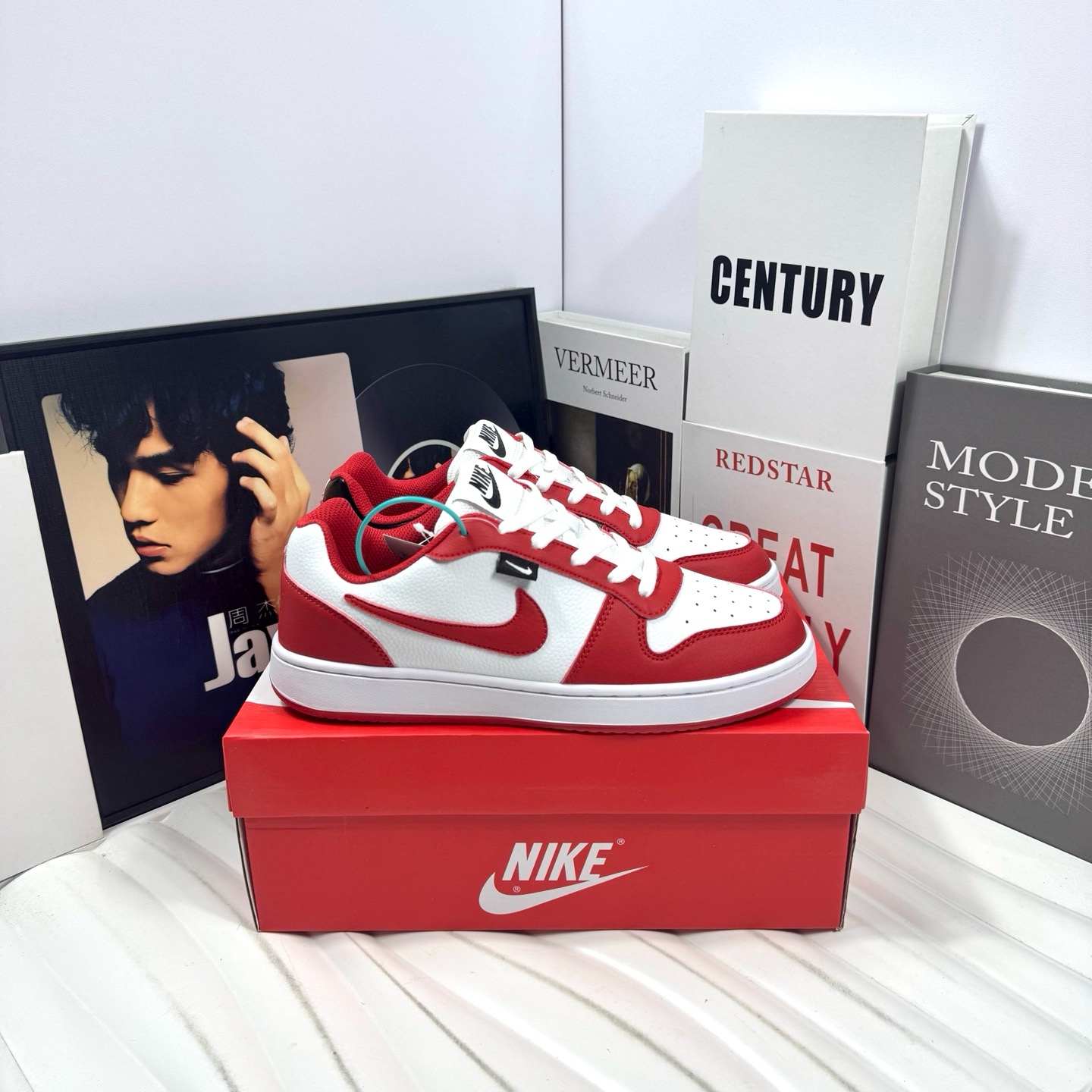 耐克 Nike Court Borough 低幫百搭透氣休閑運動板鞋