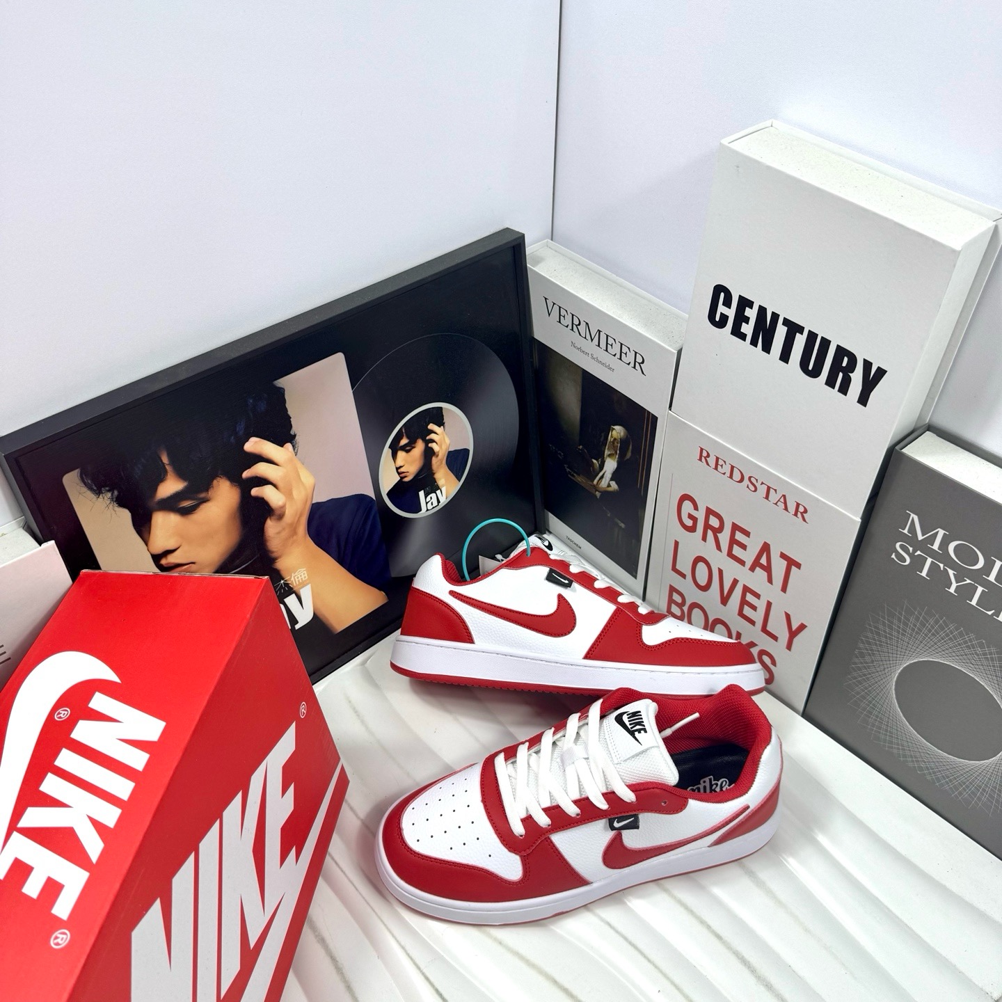 耐克 Nike Court Borough 低幫百搭透氣休閑運動板鞋