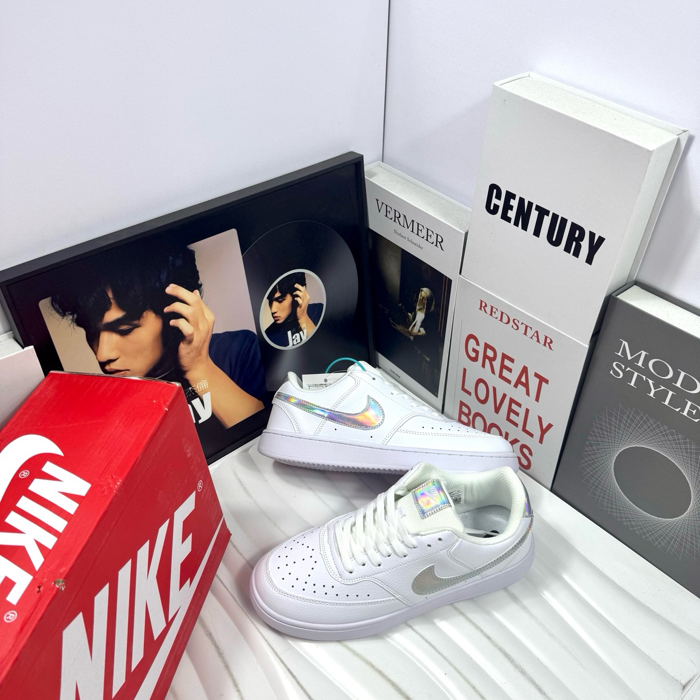 耐克 Nike Court Borough 低幫百搭透氣休閑運動板鞋