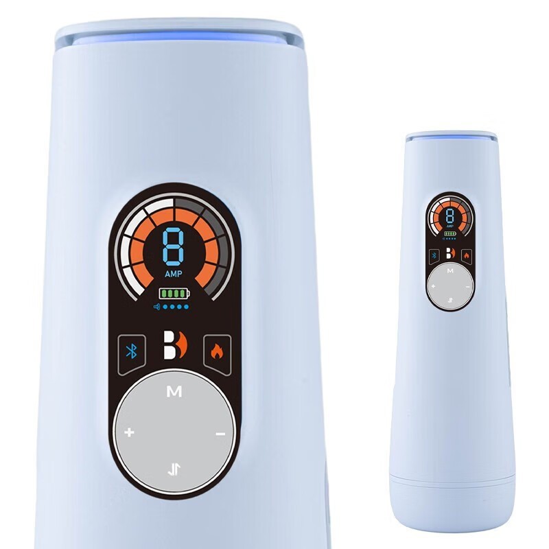 歐亞思B1-AI飛機杯藍牙互動主播全自動伸縮震動發音加溫自慰器性
