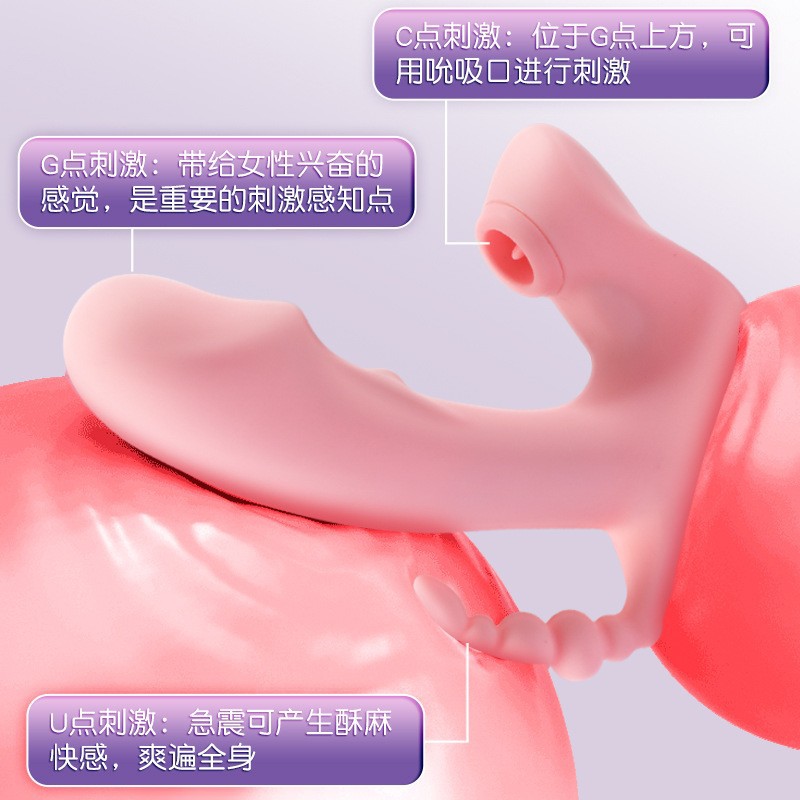 澀鈕鈕無線遙控扣動穿戴蝴蝶跳蛋舌舔吮吸後庭扣動震動女用自慰器