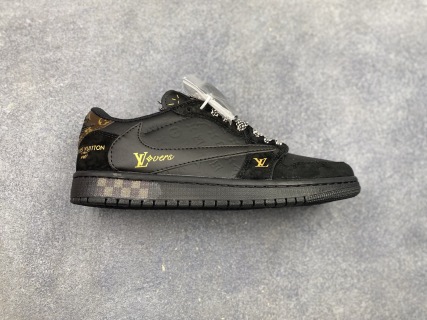Nike aj 1 Low AJ聯名-高端定制 低幫復古文化板鞋