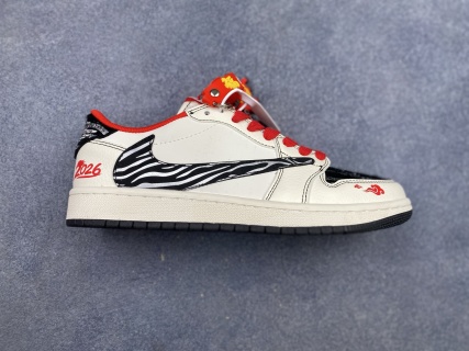 Nike aj 1 Low  AJ聯名-高端定制 低幫復古文化板鞋