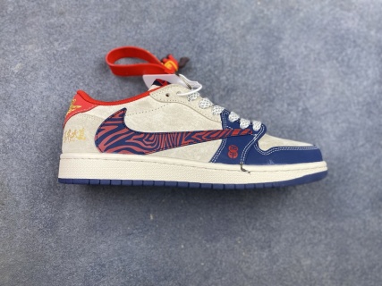 Nike aj 1 Low  AJ聯名-高端定制 低幫復古文化板鞋